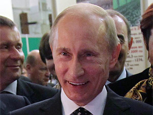 Владимир Путин приехал в сельхозвыставку «Золотая осень»